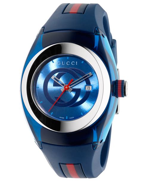 gucci blue watches